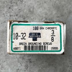 Green Grounding Screws