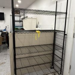 Metal Rolling Shelves