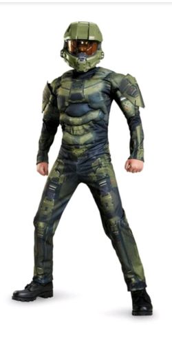Boys Halo Costume Size 7-9