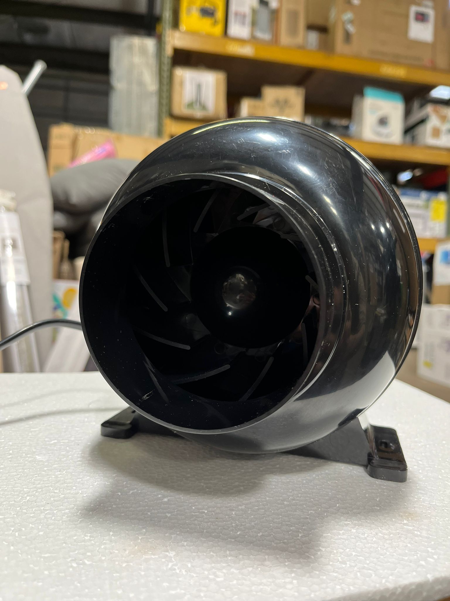 VIVOSUN D4 4 Inch 195 CFM Inline Duct Ventilation Fan HVAC Vent Blower for Hydroponics Grow Tent