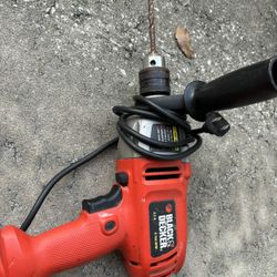 Black And Decker Drill Good Condition 