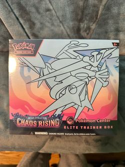 Chaos Rising Pokémon Center Elite Trainer Box