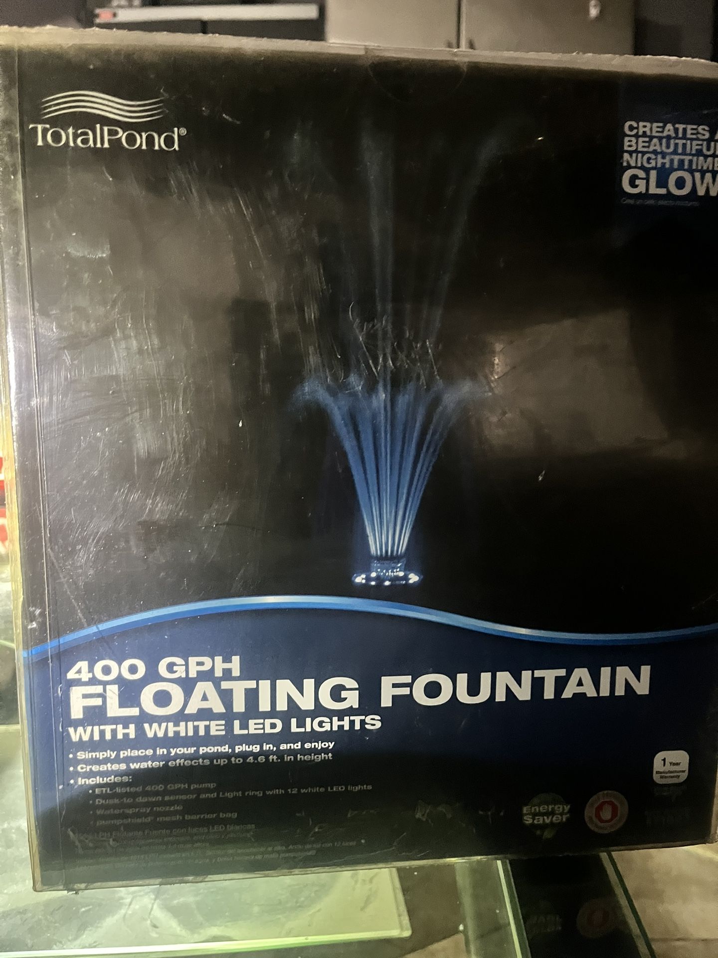 400 GPH FLOATING FOUNTAIN