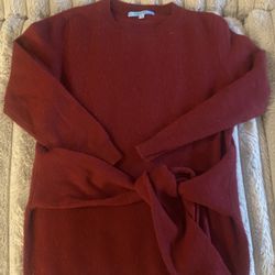 100 Percent Red Cashmere Sweater