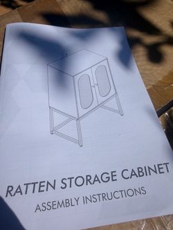 Fatten storage cabinet