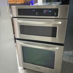 30 In Kitchenaid Wall Oven Microwave Combo
