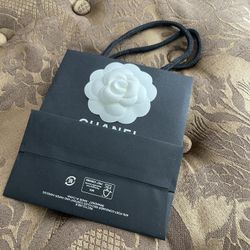 Brand new small size Chanel shopping bag size 6.25x5.5x3.25 inches, perfect for a small wallet, jewelry or cosmetics