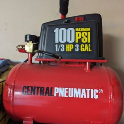 Central pneumatic Air Compressor 