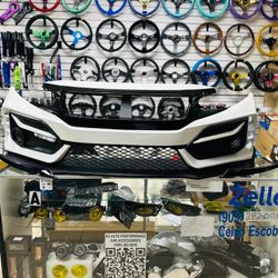 2016-2021 Honda Civic Type R style Bumper 
Fits 2dr. 4dr and hatchback
(Won’t fit Real Type R) 

10th Gen Civic bumper 
Civic front bumper 
Hatchback

