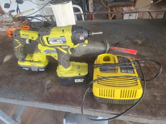 Cordless Ryobi set