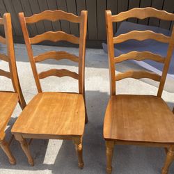 Real Wood Chairs