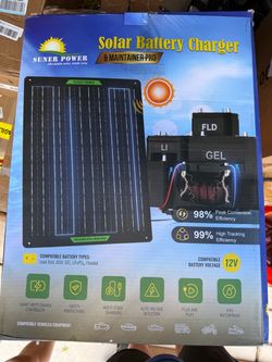 Solar battery charger