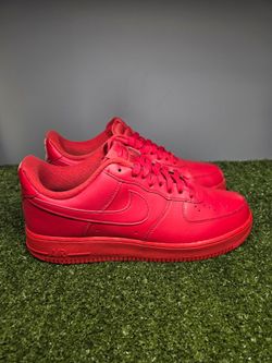 Nike air force 1 triple red size 10.5