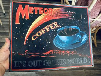 Vintage Metal Sign 