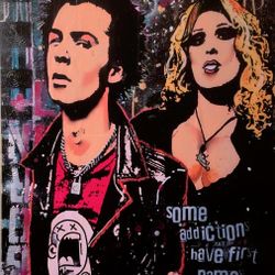 Original Hand Painted Canvas Artwork - Street Art Style - Signed - Differing Sizes And Pricing