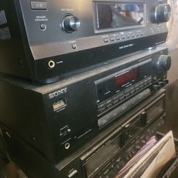 Vintage SONY Audio Equipment