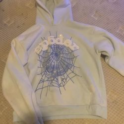 Blue Sp5der Hoodie 