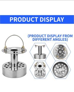 Spray Tips Equipment Cleaner and Organizer, Airless Spray Gun Filter Clean, Comes with Plastic Pail