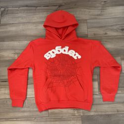 Sp5der Hoodie Orange