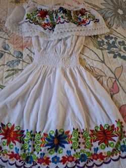 Girls Mexican Dress