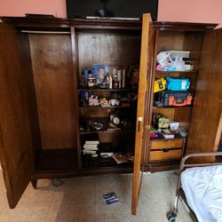 French Art Deco Armoire 