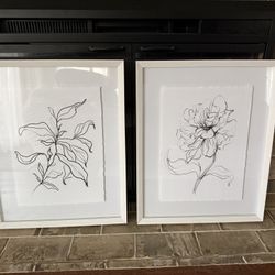 Two Framed Pictures 