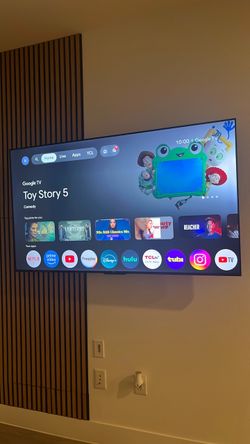 Brand New never used 65inch Tv w/mount