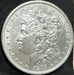 1879 CC Morgan Silver Dollar