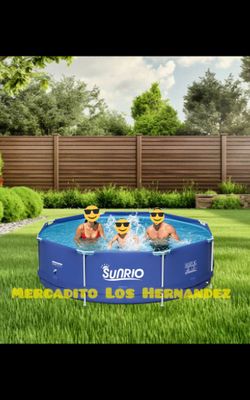 Sunrio Pool 12ft +Filter and Pump