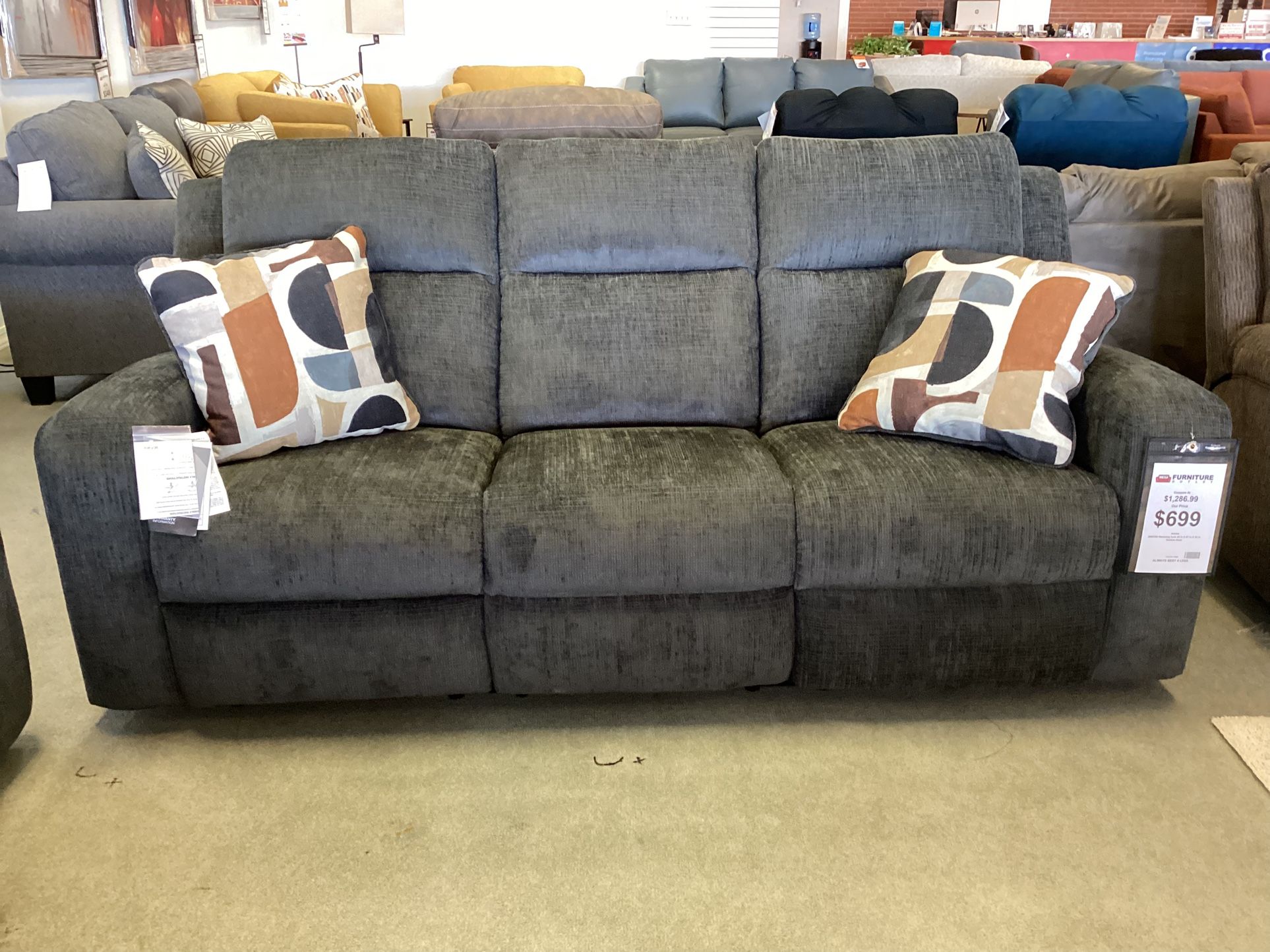 Kanlow Dusk Sofa And Loveseat