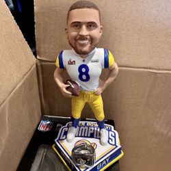 Matt Gay Rams Super Bowl LVI Champions 8"' Bobblehead