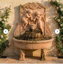 Chirub wall fountain