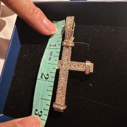 14kt Rose Gold  & Natural Diamond Pendant 