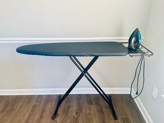 Steam Iron and Ironing Board
