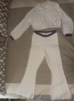 White Sweater Set