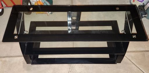 Glass TV Console 