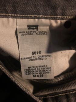 Extra Tall Men’s Levi’s Gray Jeans