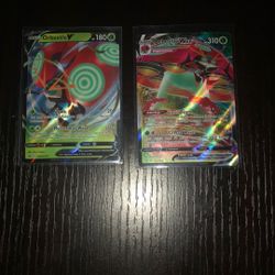 Orbeetle V And Vmax Pokémon Card