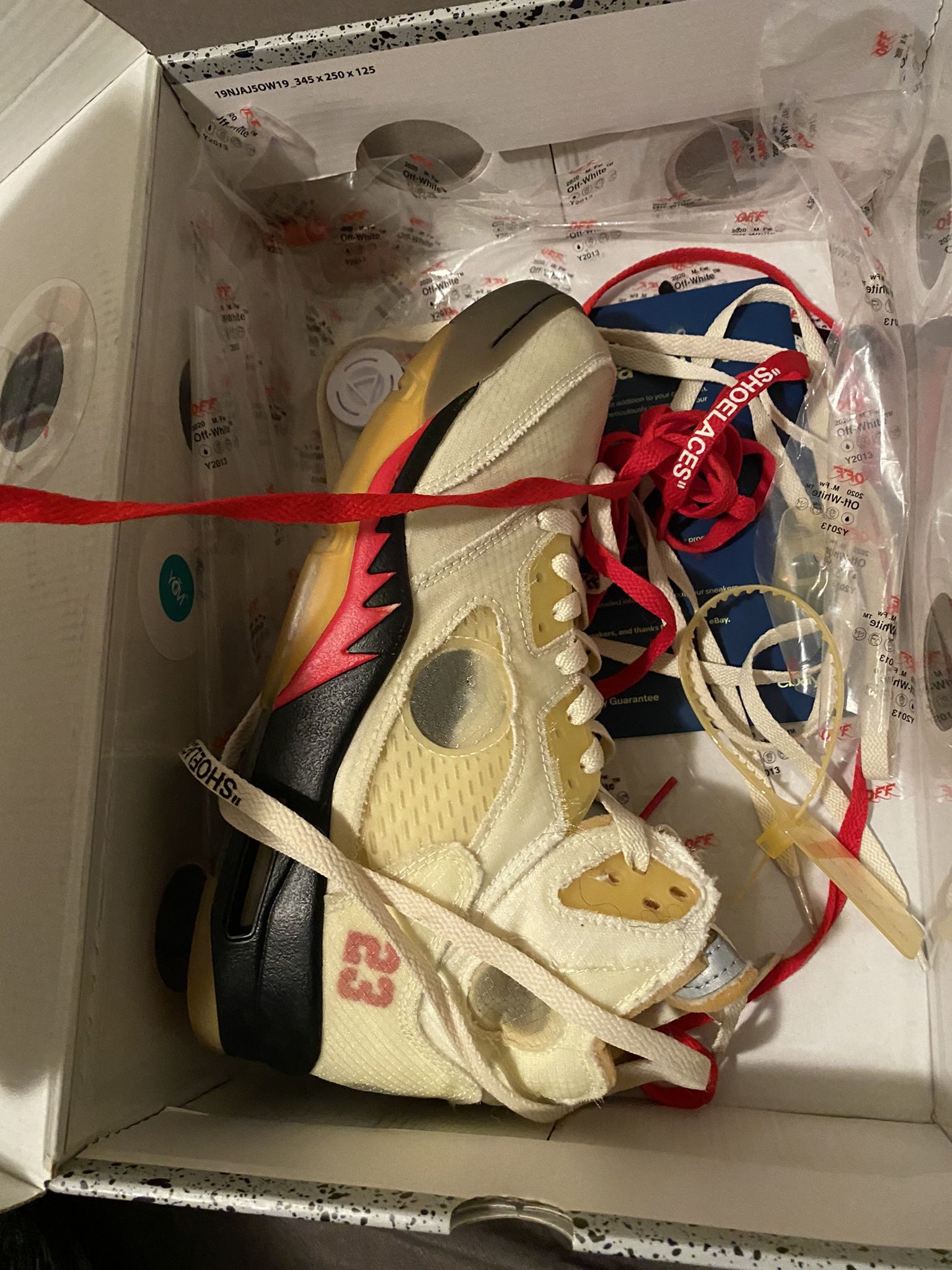 Jordan Retro 5 “Off-White””