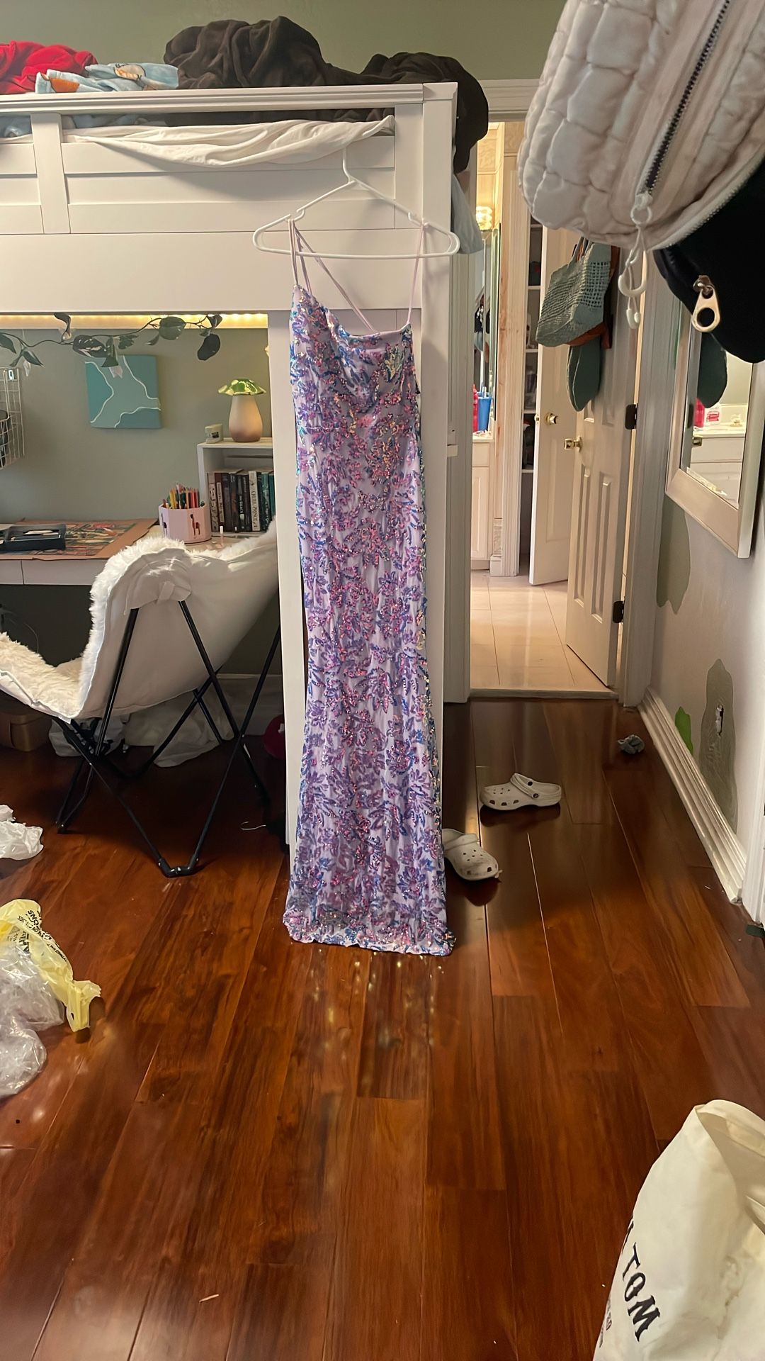 Purple Prom dress