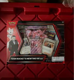 Pokemon TCG Team Rocket's Mewtwo ex Box