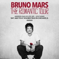 Bruno Mars Concert Ticket Oct 06 - SoFi LA