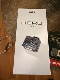 GoPro Hero (Go Pro Hero) Black Compact - Waterproof Action Camera with 4K Ultra HD