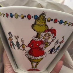 The Grinch Ramen Bowl Ceramic