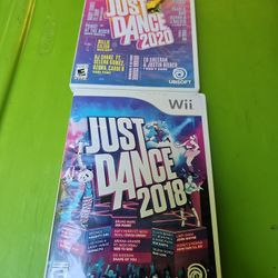Nintendo Wii Just Dance 2018 And 2020 Both $50