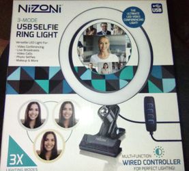 NEW SELFIE RING LIGHT.