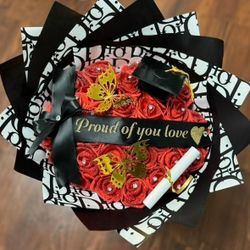 Graduation Ribbon Bouquets 