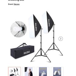 RALENO Softbox Photography Lighting Kit 20"X28"
