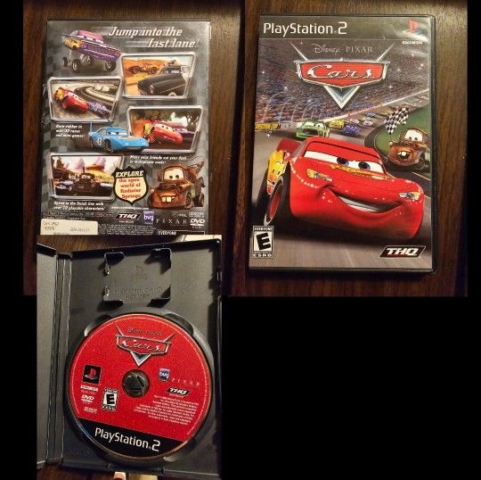 Playstation 2  DISNEY PIXAR CARS 