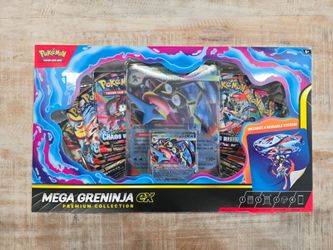 Pokemon Mega Greninja ex Premium Collection Box